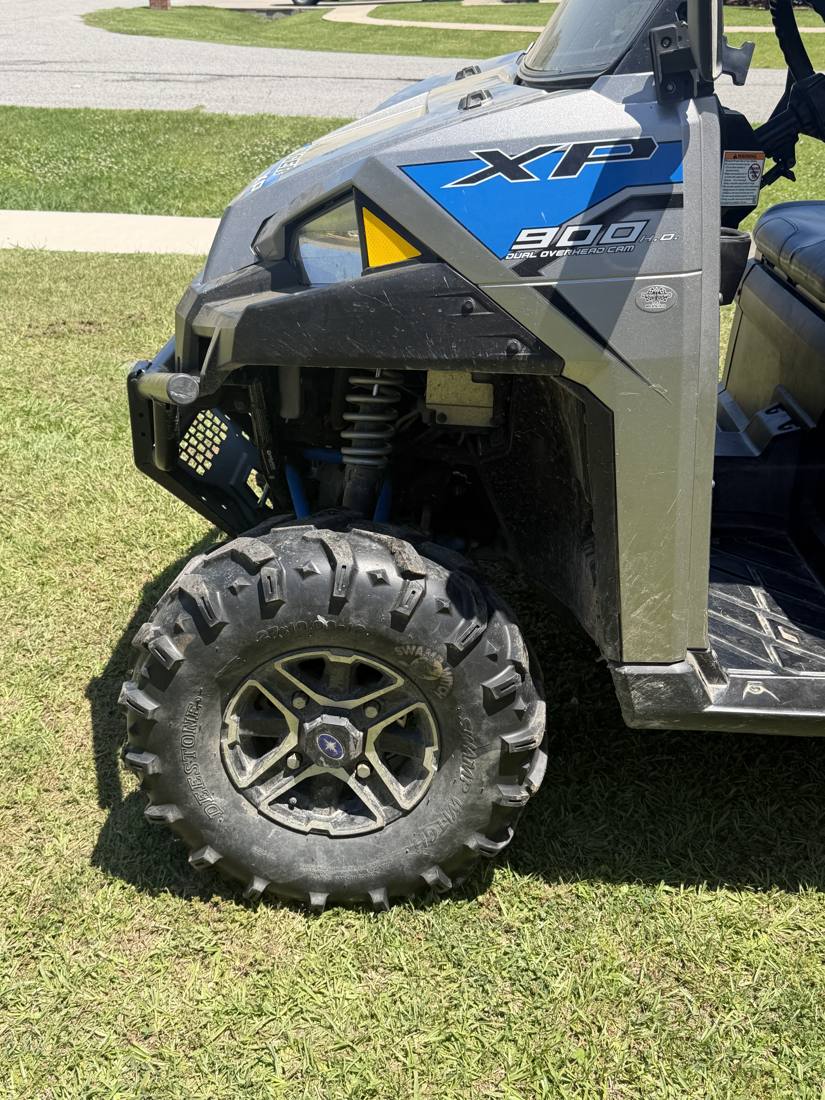 Polaris XP 900 side-by-side at the shop